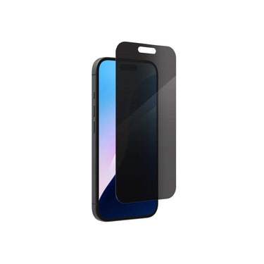 ZAGG Glass Elite Privacy 360 Screen Protector for Apple iPhone 16/15 – 4-Way Privacy